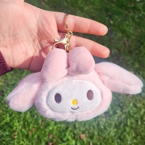 NEW My Melody Sanrio Plush Keychain